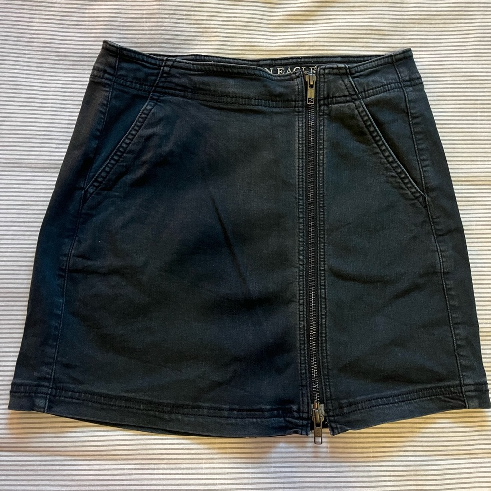 American eagle denim skirt